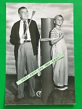 Found 4X6 PHOTO of Dennis the Menace TV Show Actor Jay North with Mr. Wilson picture