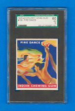 1933-40 R73 Goudey Indian Gum #159 - FIRE DANCE - Series 216 - SGC 60  EXCELLENT picture
