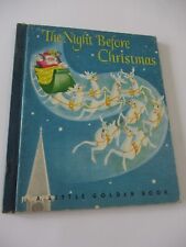 1946 Little Golden Book The Night Before Christmas FIRST EDITION picture