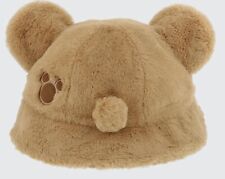 Tokyo Disney Sea Duffy and Friends Brown Bucket Hat Headband Fluffy picture