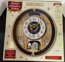 NIB 2014 Seiko Collector Edition Melodies In Motion Beatles Clock QXM541BRH picture