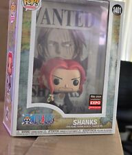 Funko Pop Animation: SHANKS Wanted Poster #1401 One Piece C2E2 Shared Exclusive picture