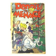 Dennis the Menace (1953 series) #8 in Fr. Standard comics [c;(cover detached) picture
