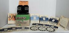 Vintage LOT 1950's Sawyers View-Master Bakelite Stereoscope and Reels picture