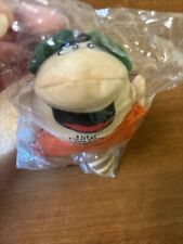 Real Vintage 90s W/Chest Hair Little Caesars Pizza Plush Puppet Caesar Man Loop picture