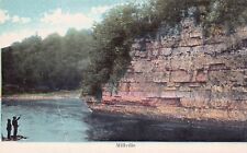 Apple River IL Illinois Jo Daviess County Millville Canyon Park Vtg Postcard C53 picture