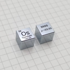 1pcs 99.95% Pure Osmium metal Cube Periodic Table Of Elements Os Cube 10mm 20g picture