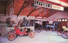 Horn's Cars of Yesterday - Livery's Garage - Sarasota Florida FL - Postcard picture