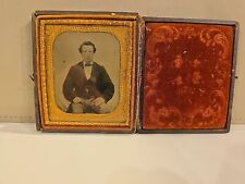 Antique Tin Type Photo of Young Man picture