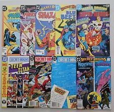 Secret Origins Lot Of 10 Nightwing, Shazam, Titans, Dr. Fate picture