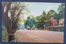 1909 Philadelphia Pennsylvania Wissahickon Drive Street Scene Postcard picture