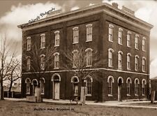 RPPC Photo Brighton, Michigan, Western Hotel, 1900’s picture