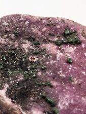 Rare Cobalto Calcite & Malachite  Druzy Gorgeous  Crystal Mineral 160 grams picture