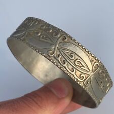 VINTAGE VIKING BRONZE BRACELET-AUTHENTIC ANCIENT ARTIFACT COLLECTIBLE JEWELRY picture