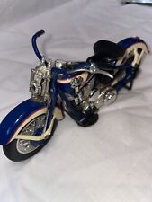 Rare - FRANKLIN MINT - 1936 HARLEY DAVIDSON KNUCKLEHEAD 1:24 Scale Model B11WC31 picture