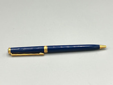 Montblanc Noblesse Oblige Ballpoint Pen - Blue / Gold Trim - AUTHENTIC picture