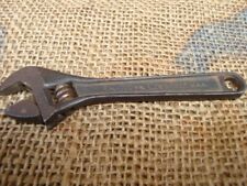 vintage 4 to 100 mm 4 in CRESCENT adj wrench picture