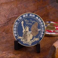 Proud To Be An American Challenge Coin picture