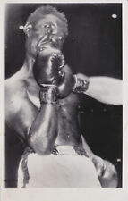 1954 Press Photo Heavyweight Boxer Ezzard Charles is Punched by Rocky Marciano picture