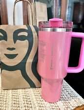 Stanley x Starbucks Exclusive 2024 Pink 40oz Tumbler NEW In Hand Quick Ship💕 picture