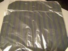 Longaberger 4 Placemats  Membership Stripe  Blue & Green colors  NEW in package picture