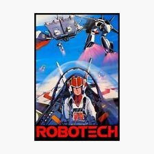 Vintage Anime 1985 Robotech Poster UNOPENED RARE picture