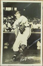 Cleveland Indians Baseball Pitcher, Early Wynn 1952 Realphoto Postcard Rppc OH picture