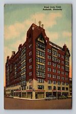 Paducah KY-Kentucky, Hotel Irvin Cobb, Advertising, Vintage Souvenir Postcard picture