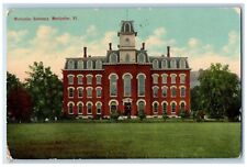 1911 Front View Of Montpelier Seminary Building Montpelier Vermont VT Postcard picture