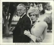 1989 Press Photo Actors Dabney Coleman and Carol Burnett in 