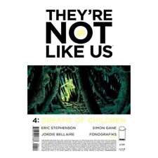 They're Not Like Us #4 in Near Mint condition. Image comics [c& picture