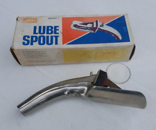 Vintage J-Mark Model 1 Lube Spout punch quart oil can boxed picture