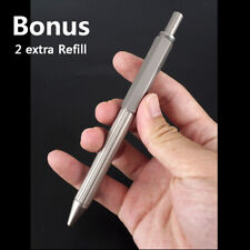 Titanium Pocket Pen Students Ballpoint Pen Portable Signature Pen Outdoor EDC picture