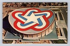 Phoenix AZ-Arizona, American Rev Bicentennial Symbol Coliseum, Vintage Postcard picture