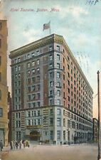 Hotel Touraine in Boston, MA near Boston Common 1908 posted postcard picture