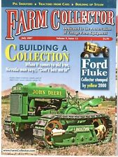 Early car companies make farm tractors, Wooden Wagons, Yellow Ford 2000 Tractor picture