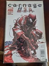 Marvel CARNAGE U.S.A. (2012) #1 HTF Clayton CRAIN Cover FN/VF (7.0) Ships FREE picture