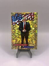 CUSTOM Donald Trump Gold Cracked Ice Kaboom 🔥🐐 USA Edition Card Art picture