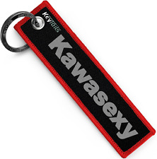 Keychains, Premium Quality Key Tag Fits Kawasaki Motorcycle, Car, Scooter, ATV,  picture
