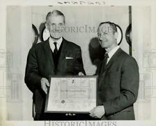 1966 Press Photo Georges Carpentier inducted into Grand-Dad Club by Jack Glasser picture