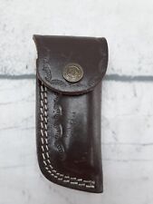 1907 Great Seal of the State of Oklahoma Nice Leather  Knife Sheath picture
