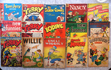 Golden Age Comic Lot 15 Scarce Issues 1940's 1950's Issues WORN picture