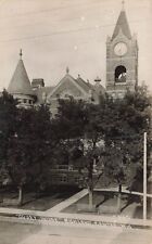 RPPC Richland County Court House Richland WI Wisconsin Real Photo P445 picture
