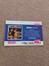 TNEWM115 ADVERT 5X8 THE BEST OF BOB DYLAN - VOLUME 2 picture