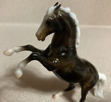 Breyer Vintage Black Glossy King, the Fighting Stallion..Great Condition READ picture