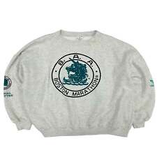 Vintage  RARE 90's Adidas x Boston Marathon Sweatshirt - 2XL picture