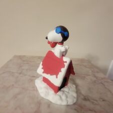 PEANUTS SNOOPY THE FLYING ACE  WORLD SHOWCASE  FIGURINE 1997 picture