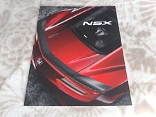 2016 2017 Honda NSX Brochure Prospekt Catalogue GERMAN language 40 pages rare picture