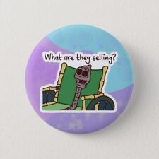 What Are They Selling Button Pin picture