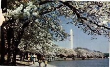 Vintage Postcard- K8. WASHINGTON MONUMENT, WASHINGTON DC. UnPost 1930 picture
